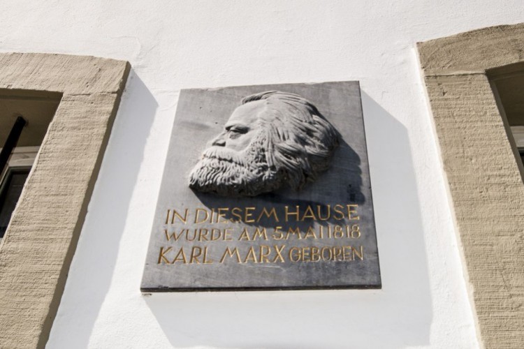 Détail de la maison Karl Marx 