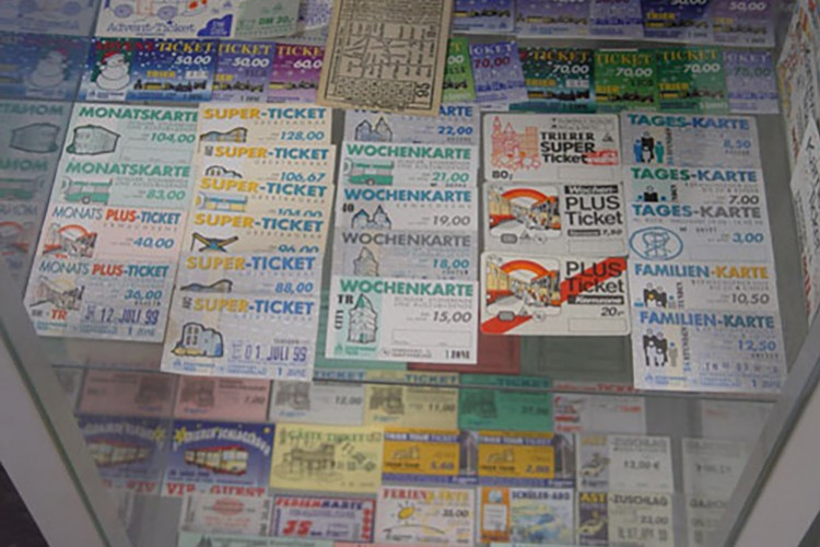 Fahrkarten und Tickets (© Verkehrsmuseum)