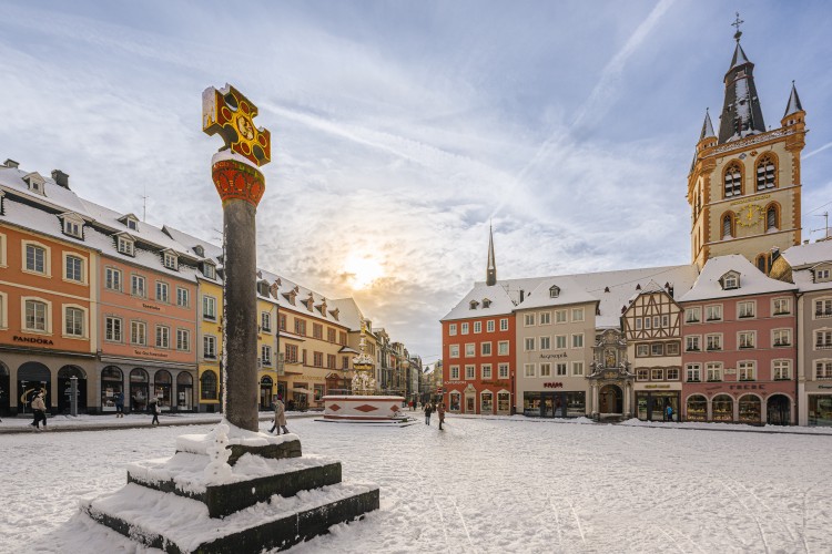 Mit Freunden unterwegs: Winterliches Trier
