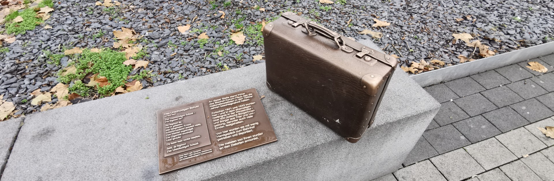 Monument in memory of Trier's deported Jewish citizens - © Trier Tourismus und Marketing GmbH