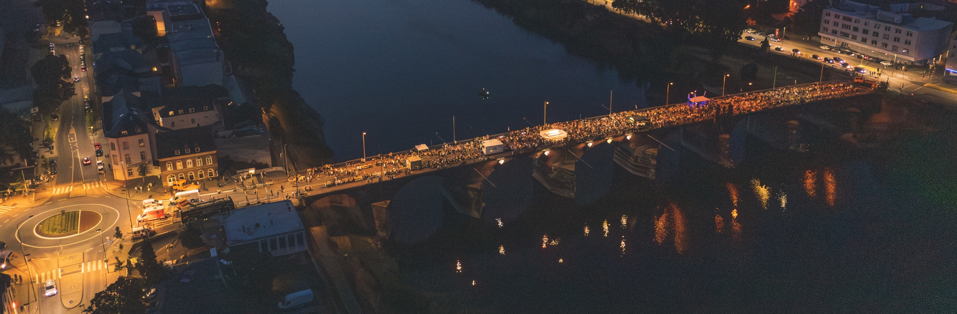 The Roman Bridge in the evening - © Victor Beusch / Trier Tourismus und Marketing GmbH