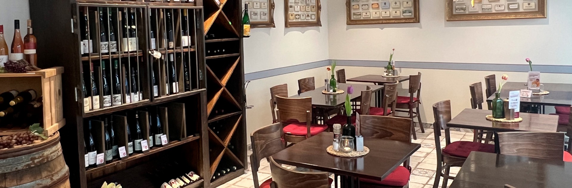 Das Ambiente vom Oechsle Wein- & Fischhaus - &copy; Copyright Parfekt Werbeagentur