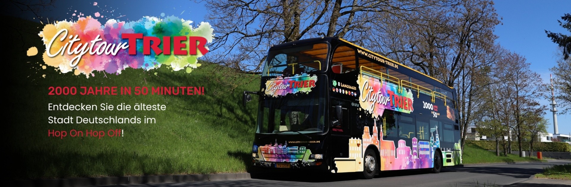 Citytour Trier - Rundfahrt im Hop On Hop Off - &copy; Voyages Emile Weber sàrl