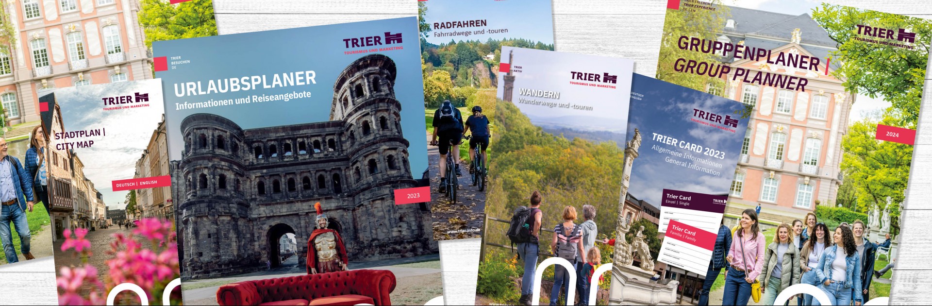 Broschüren Flyer Trier Tourismus & Marketing GmbH - © TTM