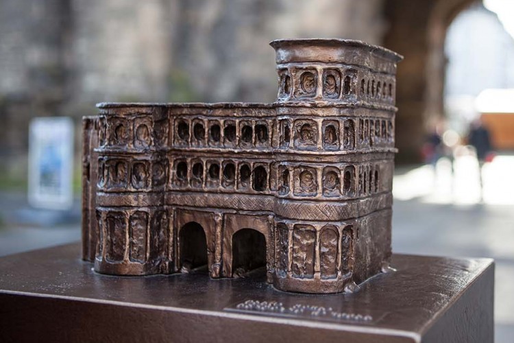 Model of the Porta Nigra Model of the Porta Nigra