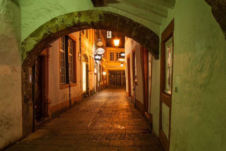 Jew's Alley by Night