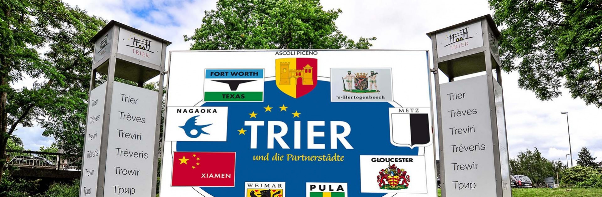 Trier Sister-Cities Sign - © TTM